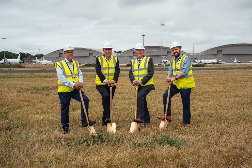 Domus III groundbreaking