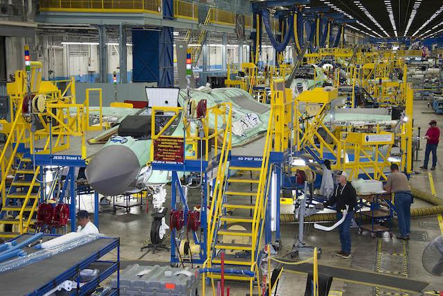 Lockheed Martin F-35 plant in Fort Worth