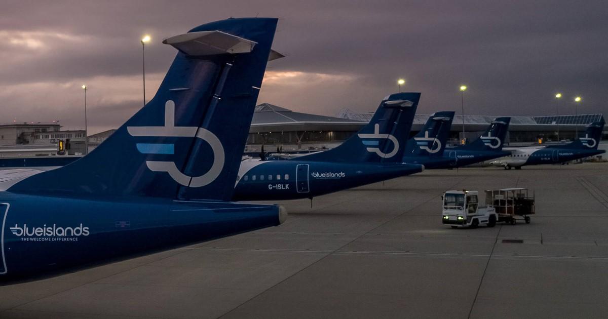 Jersey-based Blue Islands ATR 72s