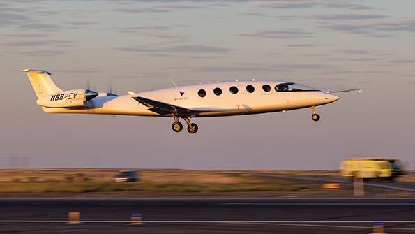 Eviation Alice electric-powered aircraft in flight 