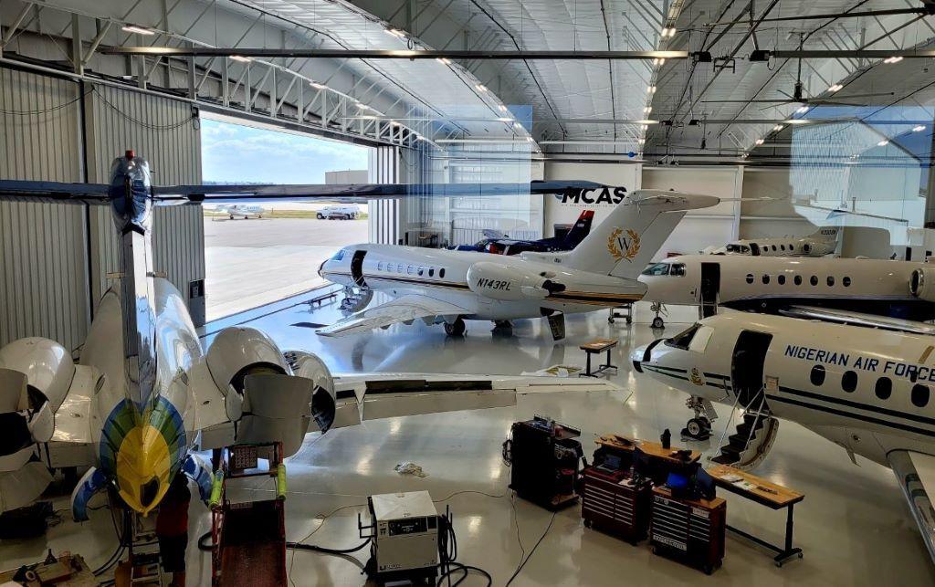MCAS hangar