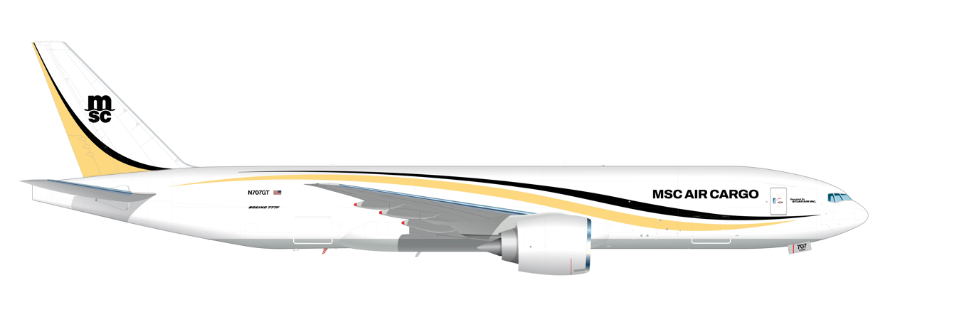 MSC air cargo Boeing 777F
