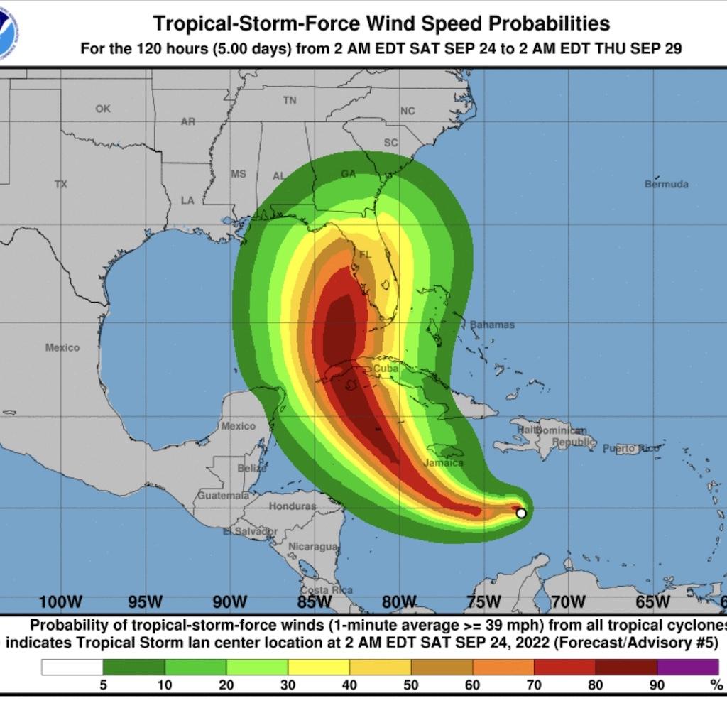 Tropical Storm Ian