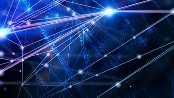abstract light beams