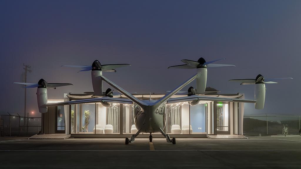 evtol on tarmac 