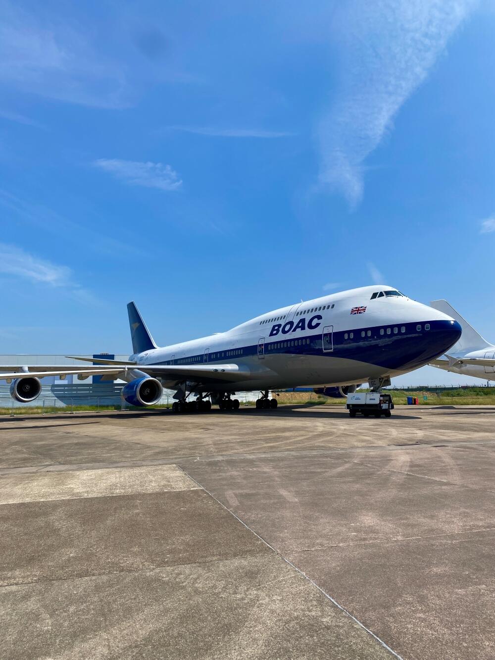 Ecube is preserving British Airways 747