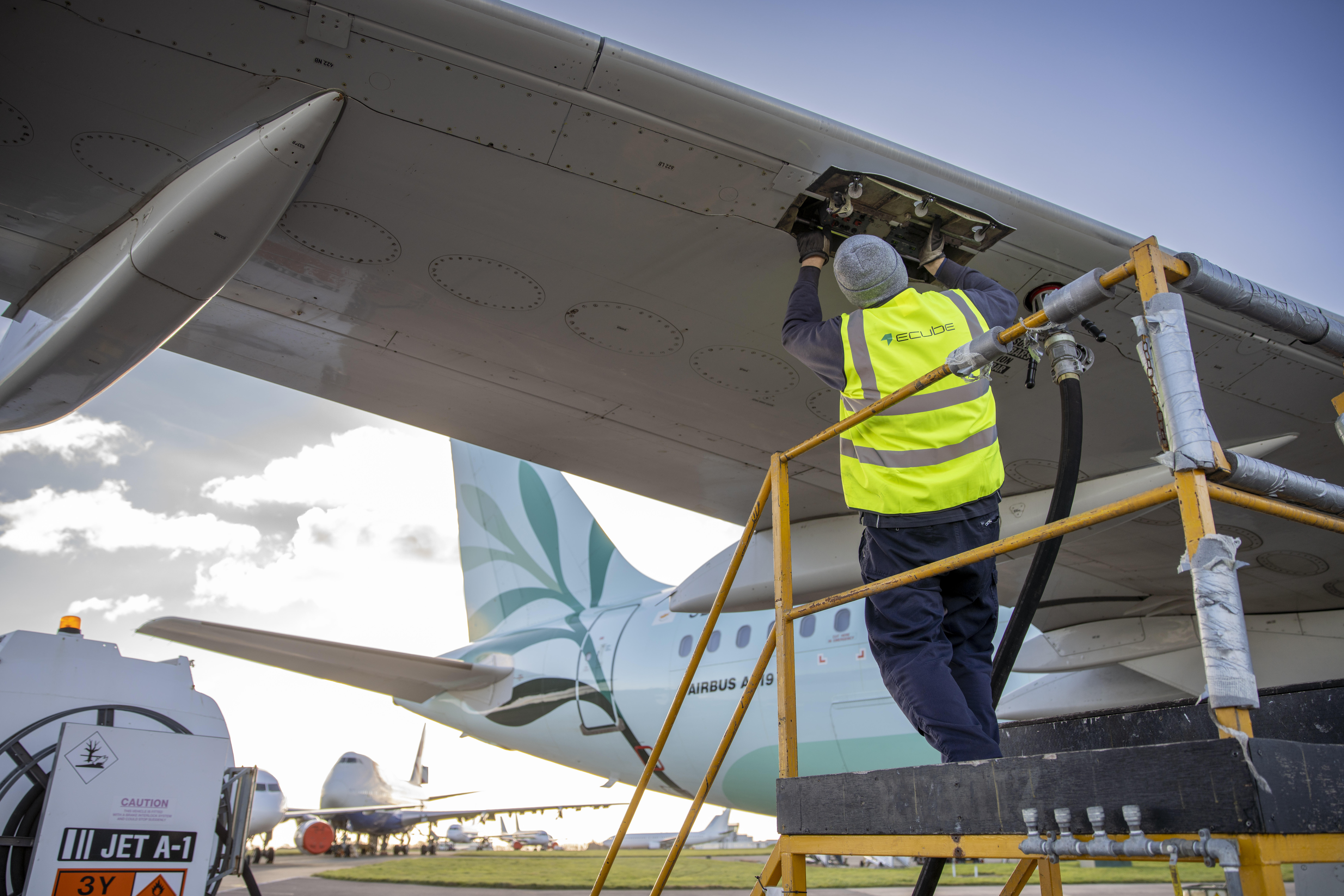 Ecube removes fuel before disassmbly