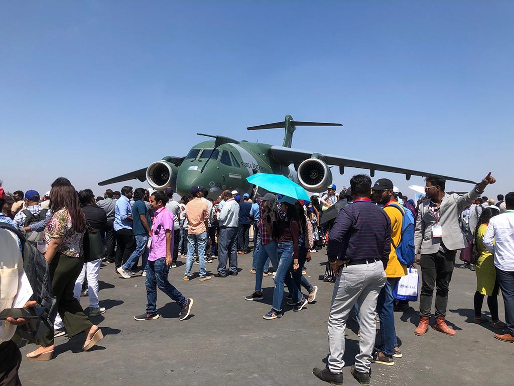 attendees at Aero India 2023