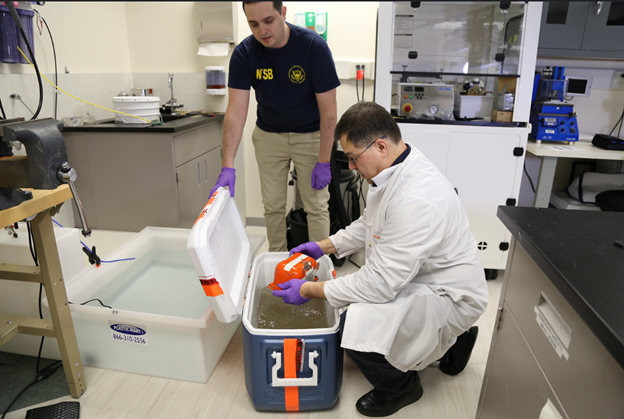 NTSB handling CVR