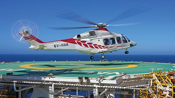 Leonardo AW139 helicopter