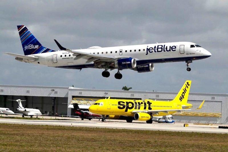 jetblue and spirit