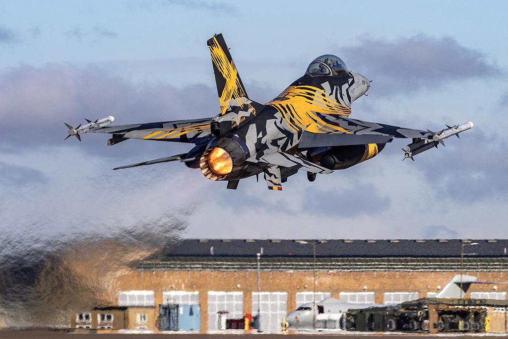 Belgium’s Lockheed Martin F-16s