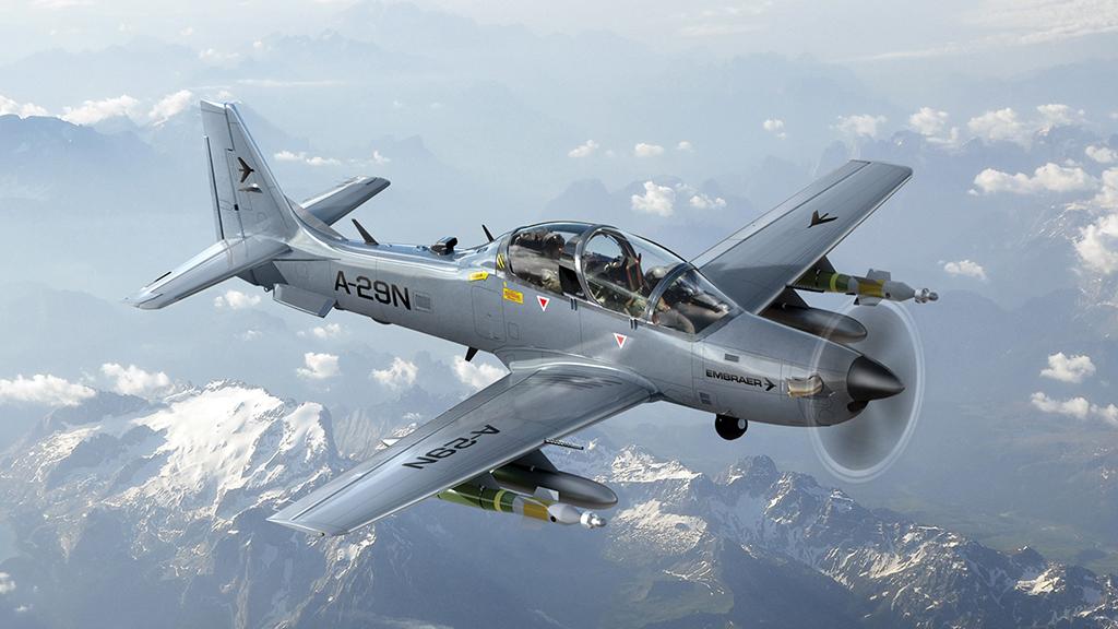 Embraer NATO-compliant version of the A-29 Super Tucano