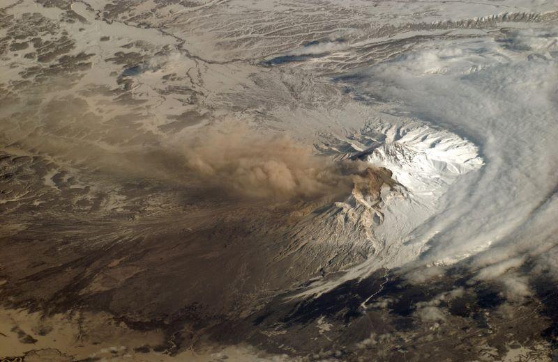 Shiveluch volcano
