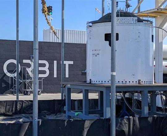 Virgin Orbit test