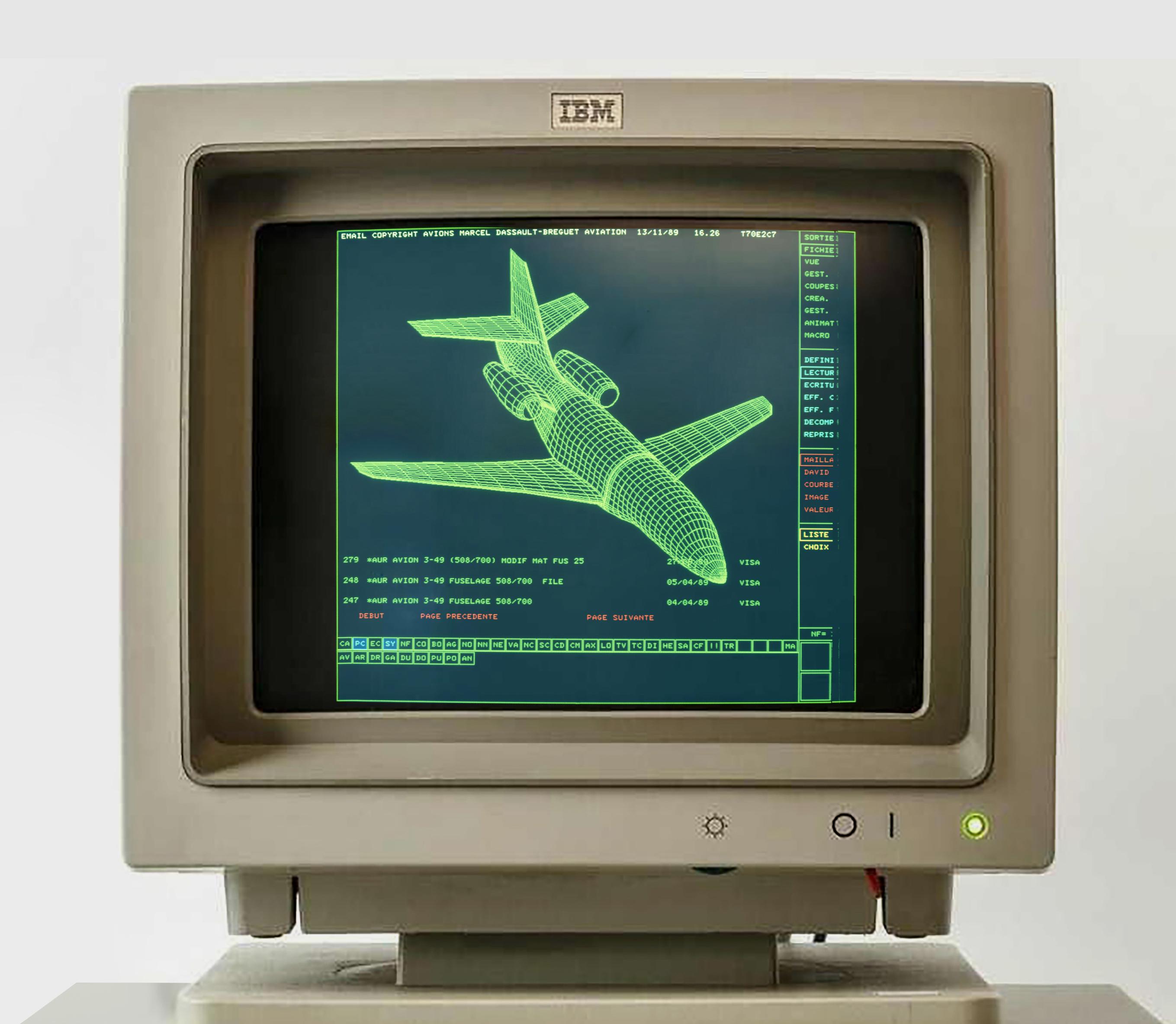 Falcon 2000 CATIA Design