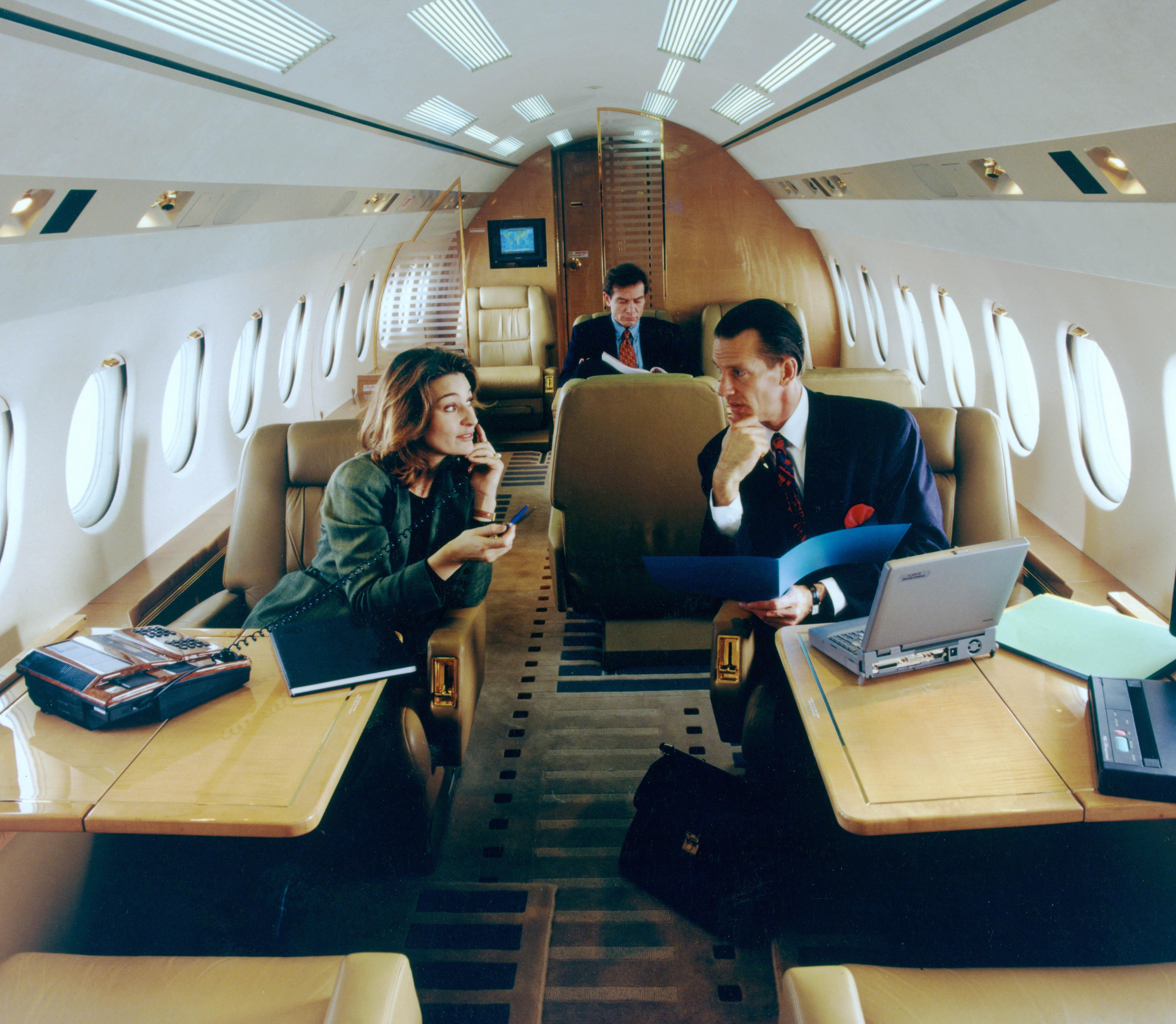 Falcon 900EX Interior