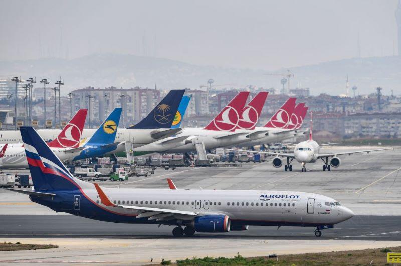Aeroflot at Ataturk airport