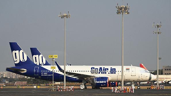 Go First narrowbody aircraft