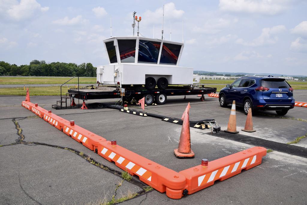 Leesburg Executive Airport mobile tower