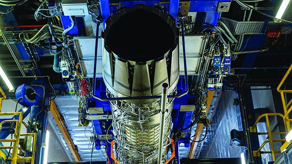 Rolls-Royce EJ200 and 10-m-long engine duct