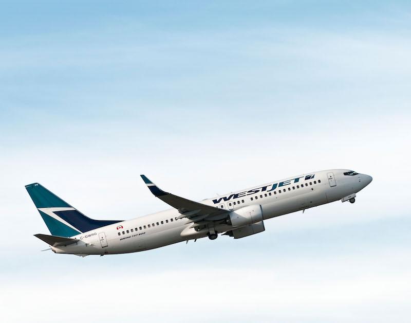 westjet plane