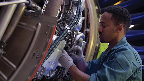 Airbus technician