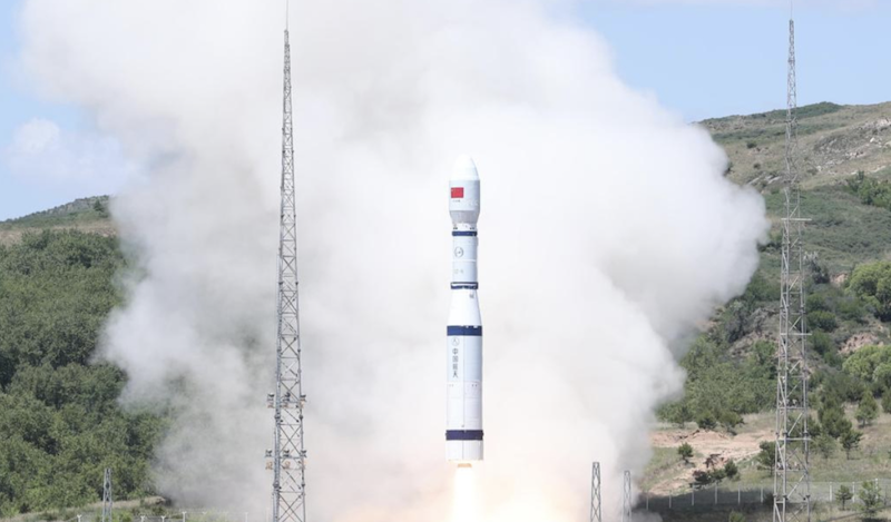 china long march 6 rocket launching
