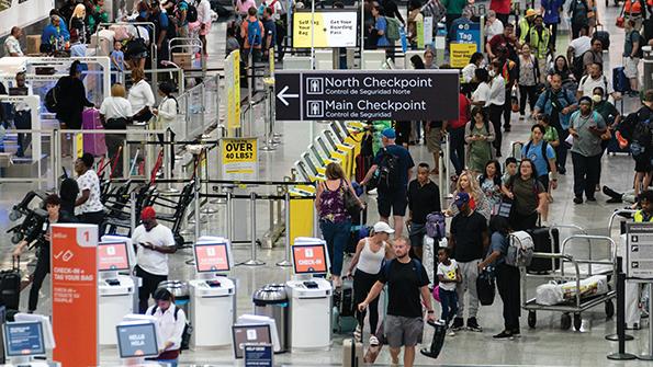 airport checkpoint