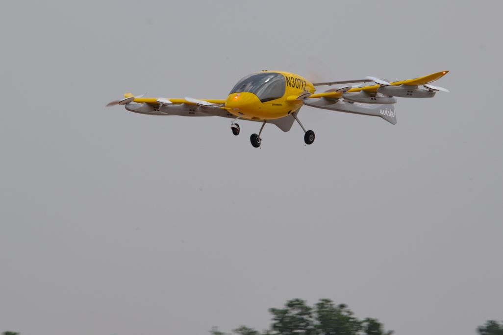 Wisk Generation 5 demonstrator at AirVenture