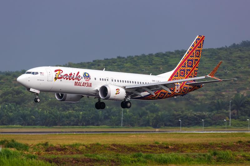 batik air Malaysia boeing 787-8