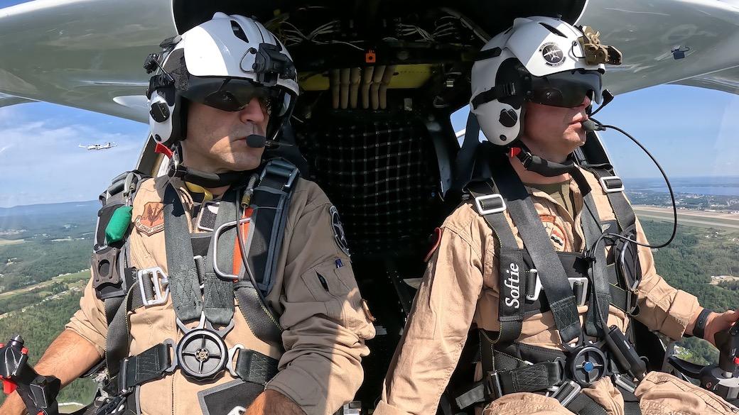 Bristow flight-test cockpit