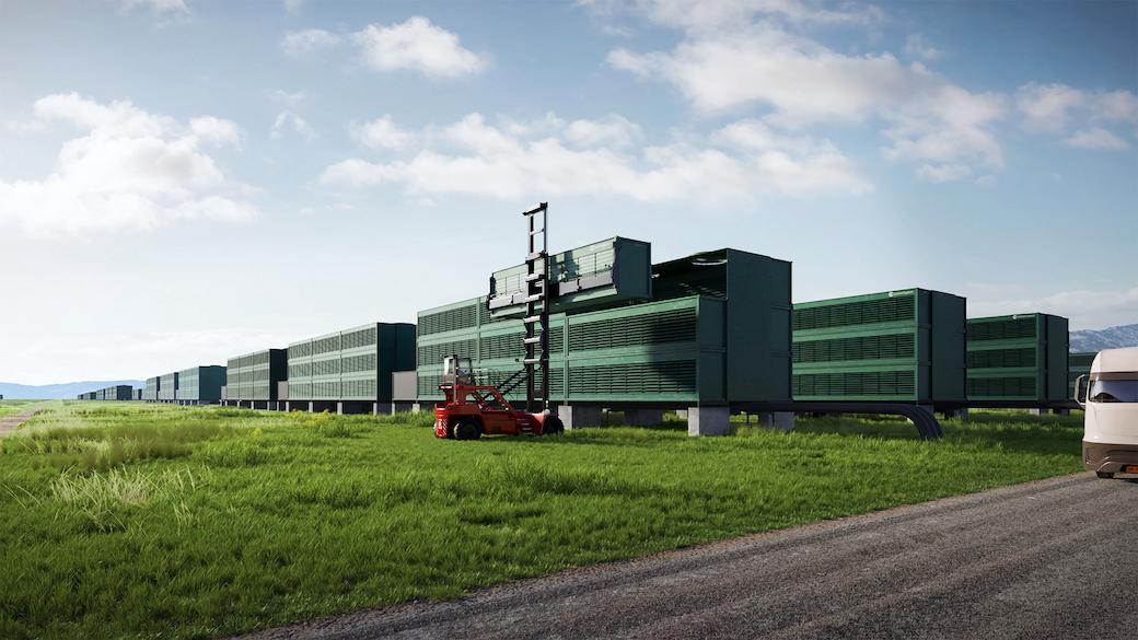 CarbonCapture direct-air-capture array