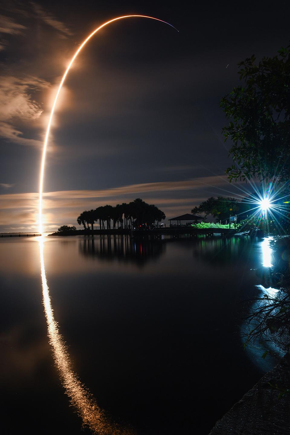 Falcon 9 rocket launch