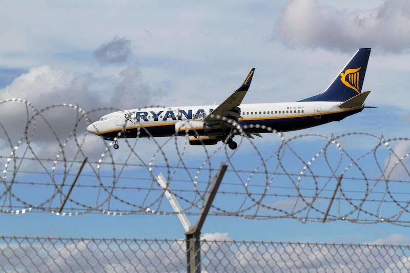 ryanair approach to Copenhagen