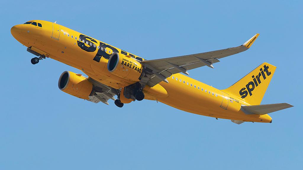 Spirit Airlines jet