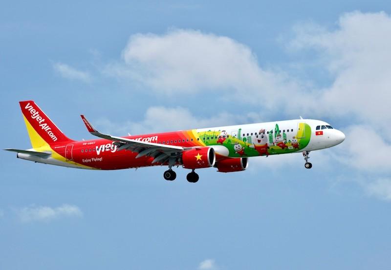 vietjet aircraft