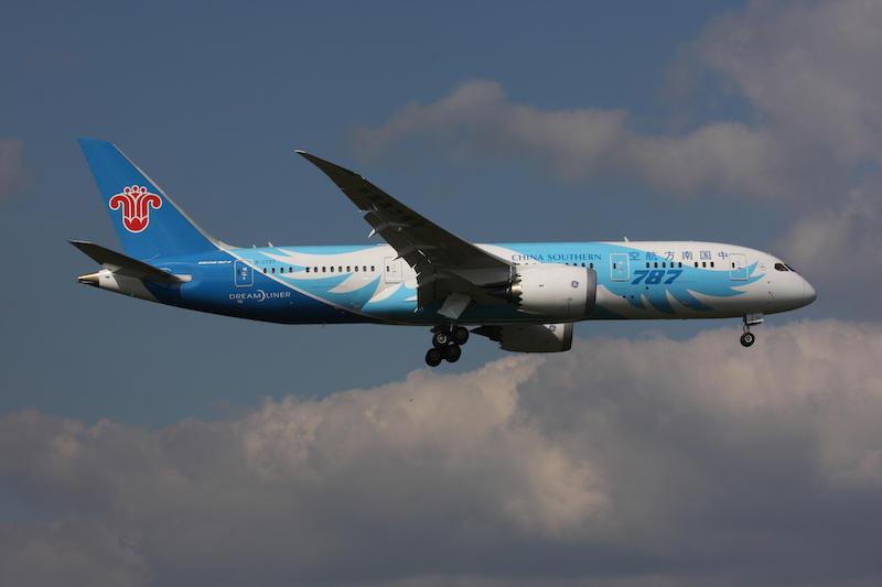 china southern boeing 787