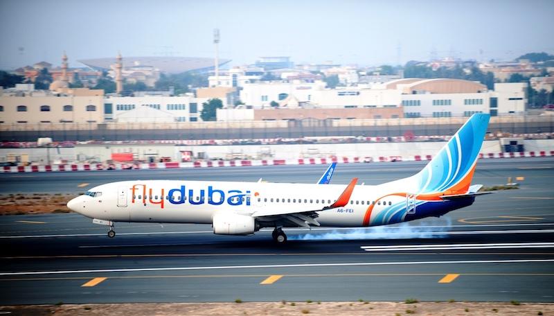 flydubai jet on tarmac