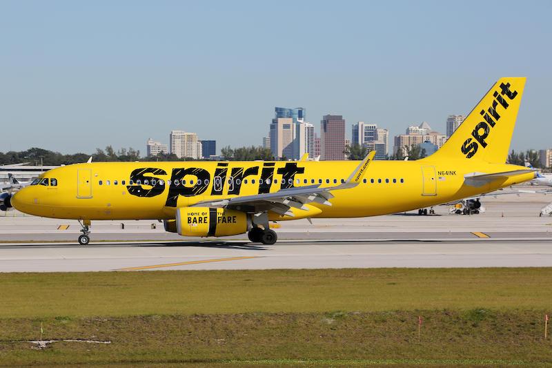 spirit airlines airbus a320