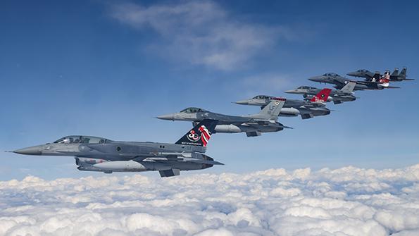 Republic of Singapore Air Force aircraft exercise