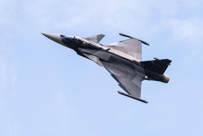 Swedish Air Force JAS 39E Gripen fighter