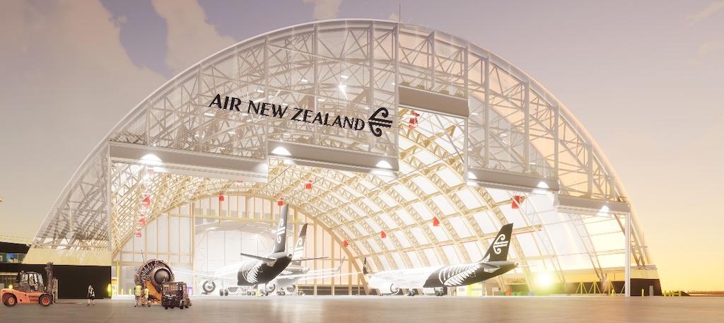 Air New Zealand hangar