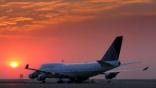 United Airlines aircraft at Shanghai Pudong International Airport 