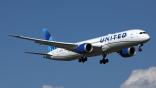 United Boeing 787-9
