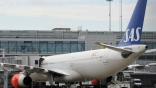 SAS aircraft at Arlanda Airport