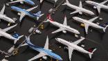 parked 737 MAXs