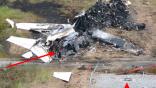 Tire failure plane crash