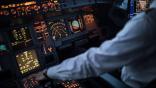 generic pilot commercial airplane