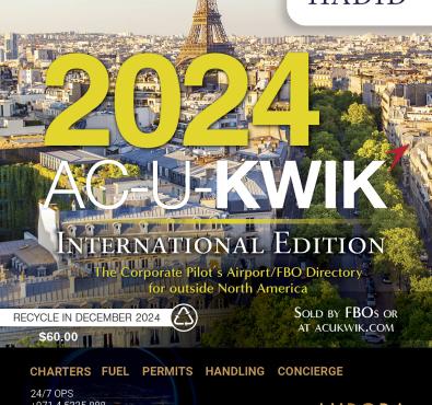2024 International Airport/FBO Directory